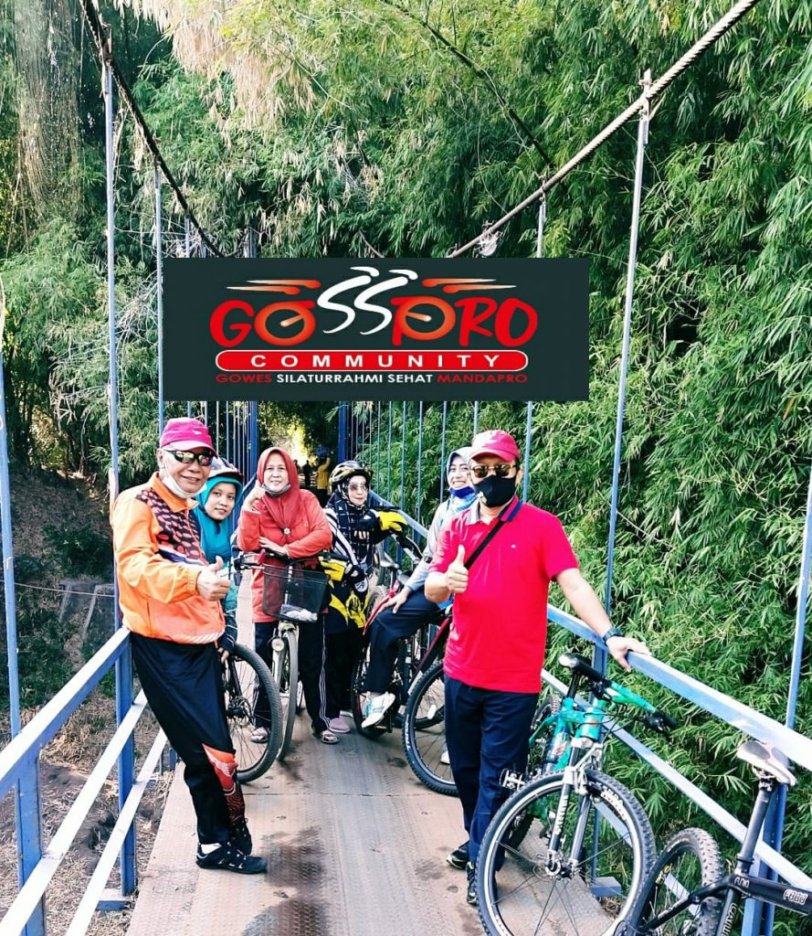 Gowes di Kecamatan Wonomerto Kabupaten Probolinggo